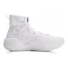 Li Ning SONIC 6 V2 Dämpfung Rutschfest Abdeckung High-Top Basketballschuhe Herren Weiß ABAN027-1