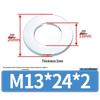 Extra Large Galvanized Metal Flat Washers - Sizes M1.6 to M14