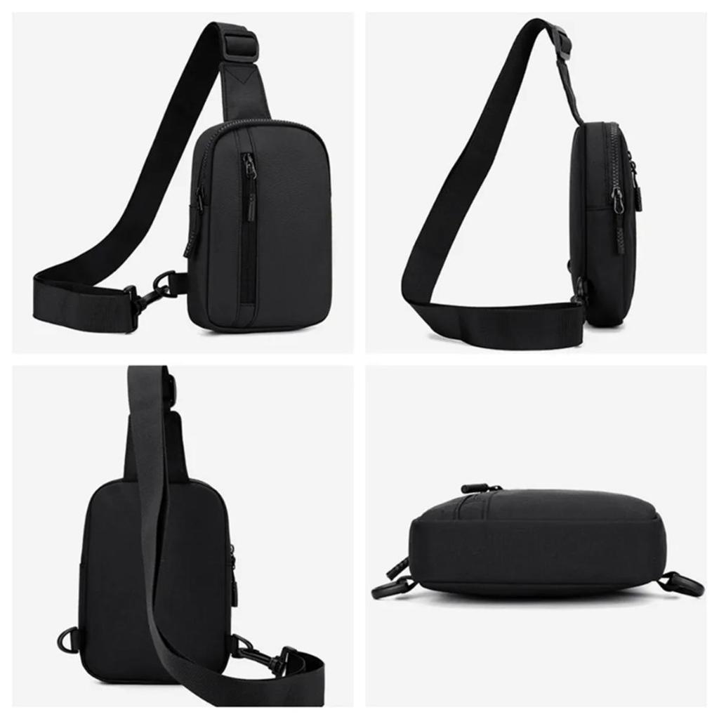 Factory Direct  Sports Breast Pocket Men's Small Size Backpack Women Messenger Bag Mobile Phone Waist Bag Mini Fashion Satchel