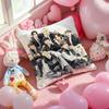 Kpop SSSStray KidsSS Cushion Cover Pattern Printed Pillowcase for Living Room Sofa Cushion Cover  Bedroom Decor
