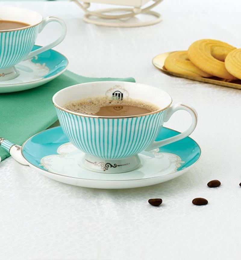Luxury Coffee Sets High Appearance European Coffee Cups Homemade Porcelain English Afternoon Tea Set INS