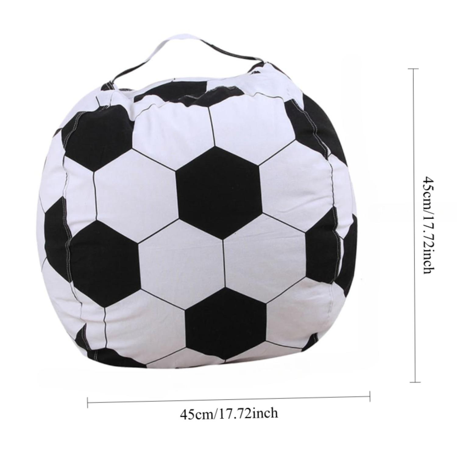 

Soft, Durable, Large Storage Bag - Organizing Plush Toys And Clothes, Washable, Removable Cover With Zipper, bean Bag