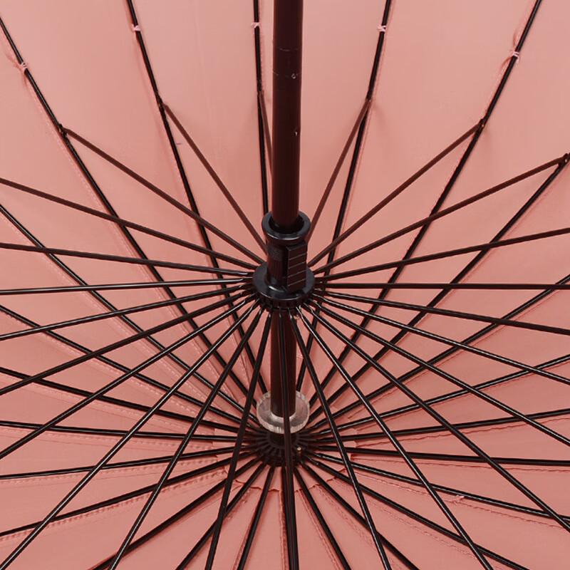 OEINGOEING Extra Large 24-Rib Water-Blooming Straight Umbrella