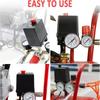 1/4-Port Manifold Air Compressor Pressure Switch Automatic Control Valve Switch  Dustrial Use