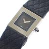 CHANEL  H0116 Watches black/Silver Stainless Steel/leather Women blackDial