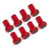 8Pcs Bench Dogs Aluminum Alloy Non Slip Bench Brake Inserts Woodworking Clamp for Milling Cutting 3/