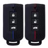 Silicone Car Key Case Cover For Mitsubishi Outlander Xpander Triton Asx Lancer Pajero Sport 3 G Eclipse Cross L200