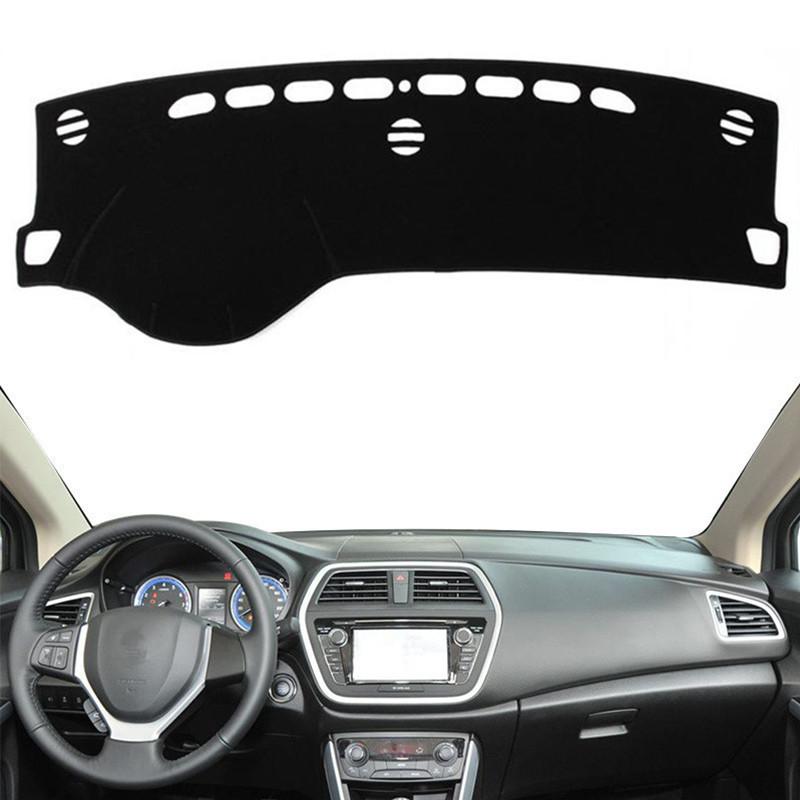 For Suzuki SX4 Crossover S-Cross 2014-     2024 Dashboard Cover Pad Mat Dashmat Sunshield Carpet Car Styling