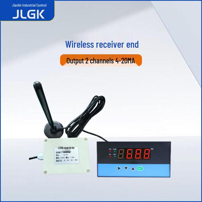 Wireless Battery-Powered 433MHz Temperature Transmitter and Sensor for Pipeline Monitoring