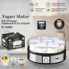 3-in-1 Smart Home Mini Yogurt Maker, Fully Automatic One-Touch Fermenter for Natto, Rice Wine, Homemade Yogurt