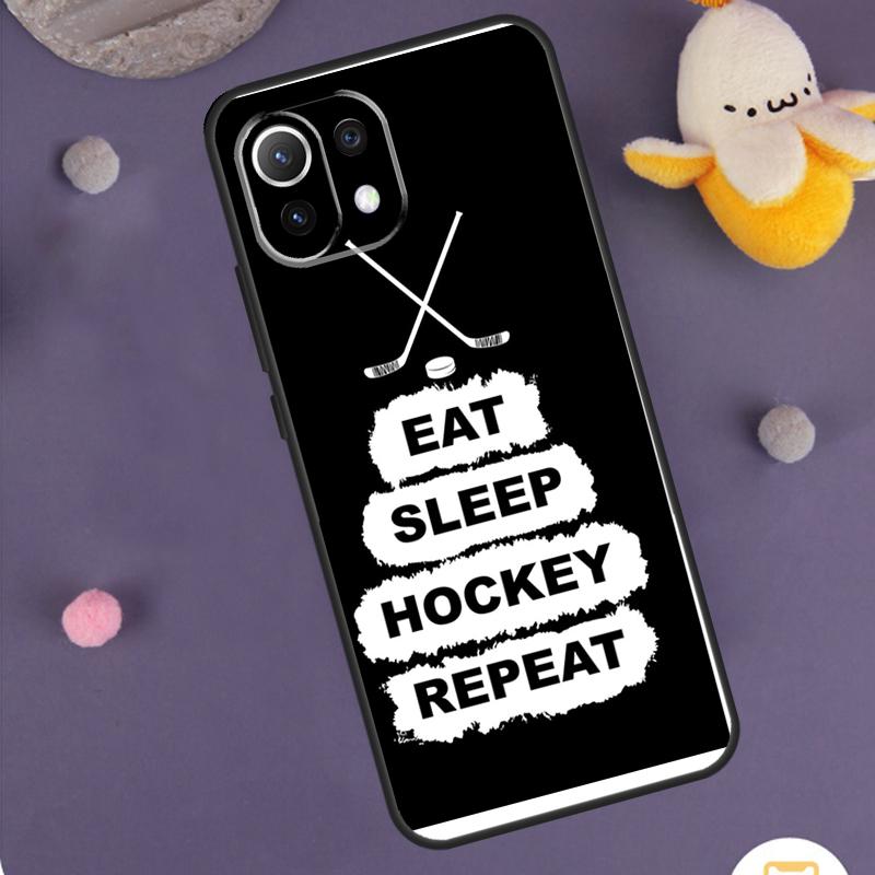 Ice Hockey Player Case For Xiaomi 15 14 Ultra 13T 14T 15T 17 Pro Max POCO F7 F5 F6 X5 X6 X7 Pro F8 Ultra Cover