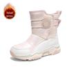 Winter Snow Boots for Kids (Ages 6-12), Thick Cotton, Cozy Style for Boys & Girls