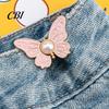 Skirt Fashion Accessory Pin Waist Tightener Butterfly Pins, No-Sew Pants Tighteners, Removable Safety for Low Slit Dress Pins Loose Jeans Skirts