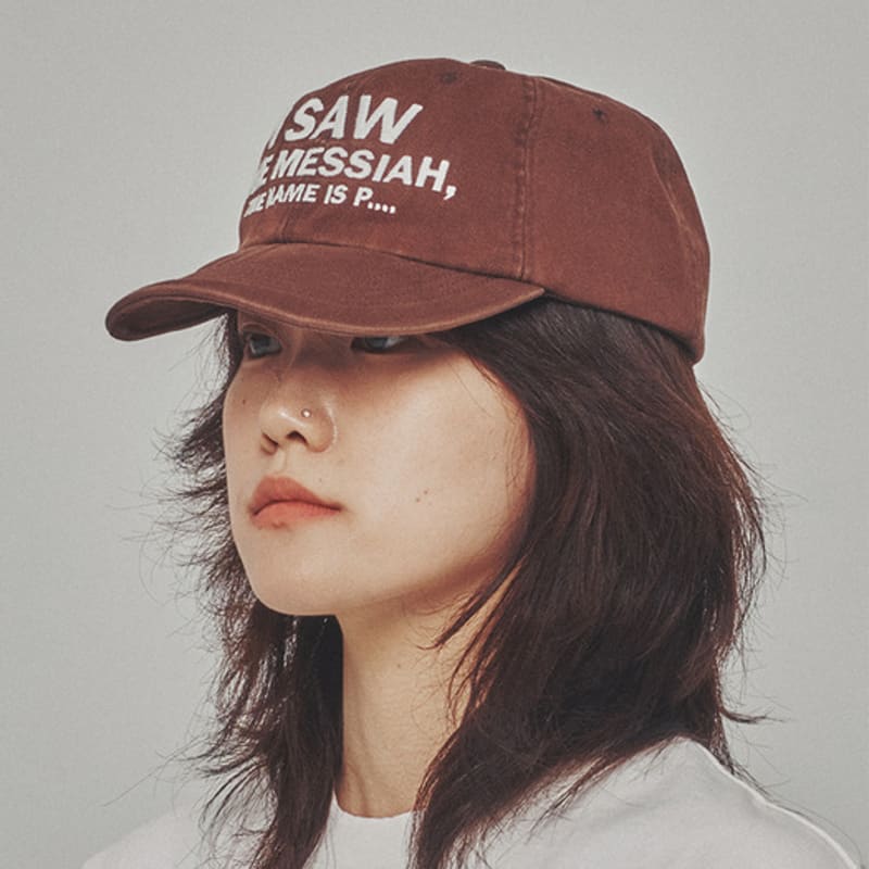 

MY NAME IS PETER 6-PANEL MESSIAH CAP - BROWN OS