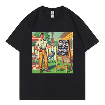 Camisetas Gráficas Divertidas Rude para Mujer Ropa para Hombres y Mujeres Moda Y2k Camiseta Oversize Camiseta de Algodón de Manga Corta Casual de Verano