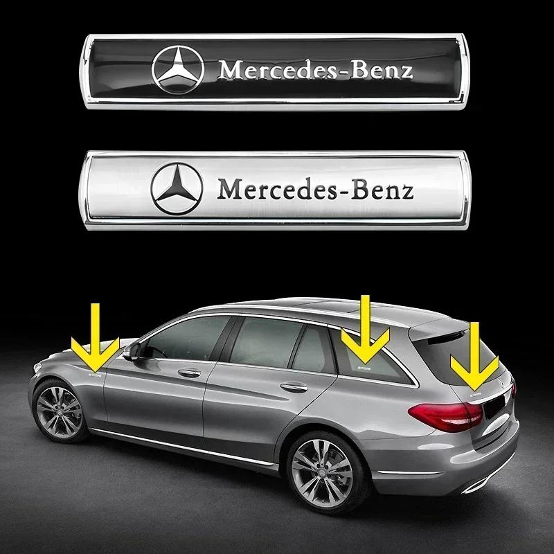CRI12Pcs Metal Car Sticker Badge Auto Emblem Decal For Mercedes Benz AMG GLE GLS CLS GLC CLA GLA GLK ML C197 R231 W167 W247 W246 CLK