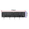 GHXAMP JRC5532 Audio Preamplifier Tone Control Board Op-amp Treble Mid Bass Preamp Amplifier ELNA680UF*2+1000UF*6 AC12-18V DIY