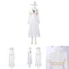 Cos One Piece Cos Cosplay White Costume With Nicorobin Character