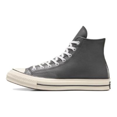 Chuck 70 High Heritage Color Leather - Dark Matter Unisex Sneakers Grey Shadow-Purple A09479C