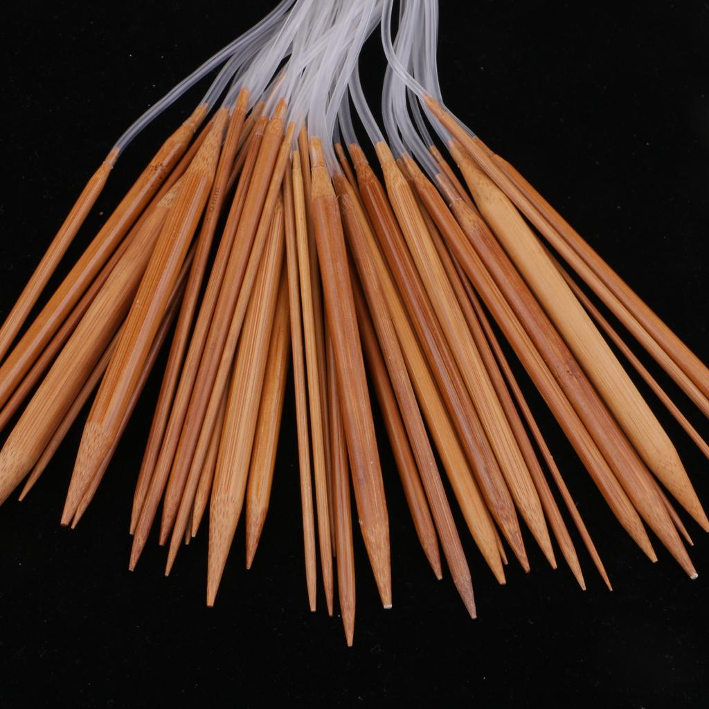 1 Conjunto Feito de Bambu Liso Tricô Circular