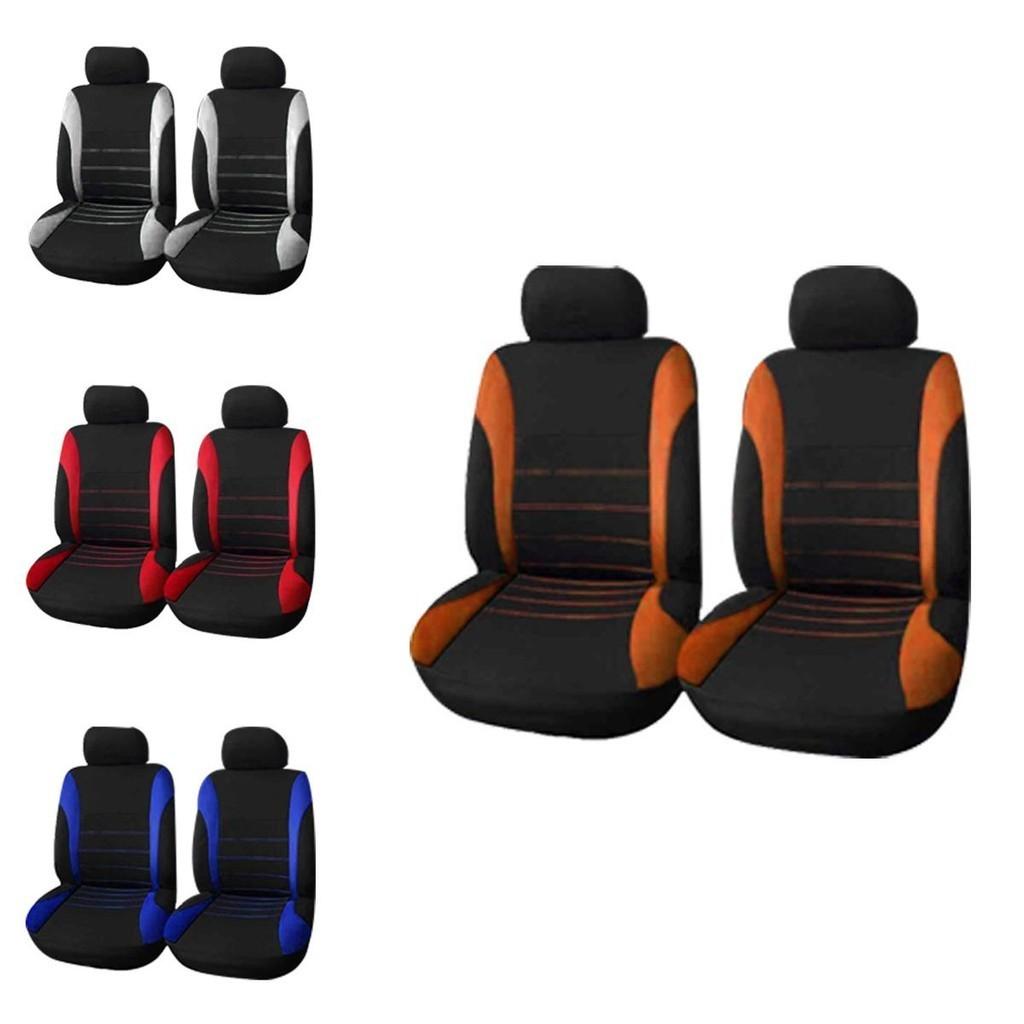 Luxurious Universal Car Seat Covers Full Set For All Seasons In 7 Vibrant Colors
