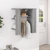 VidaXL Hallway Cabinet Sonoma Grey 97.5x37x99 Cm Engineered Wood 820515