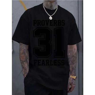 Europäische Größen Herren Stretch Kurzarm T-Shirt mit 2D Ganzjahresdruck - Atmungsaktives Gewebe, Reguläre Passform Rundhalsausschnitt Lässiges Hemd Geeignet für Sport
