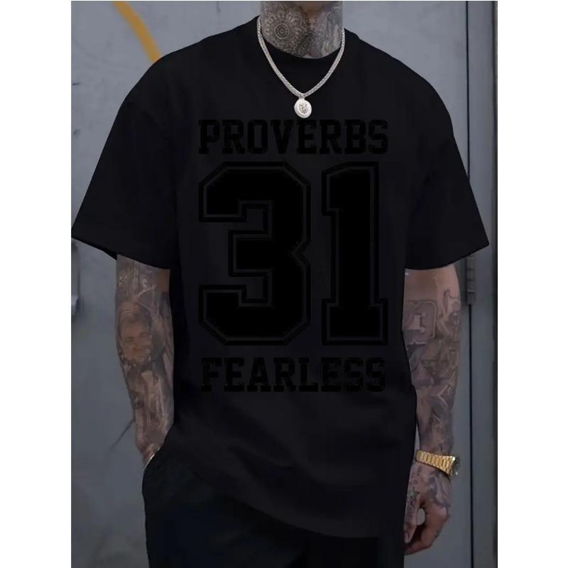 Europäische Größen Herren Stretch Kurzarm T-Shirt mit 2D Ganzjahresdruck - Atmungsaktives Gewebe, Reguläre Passform Rundhalsausschnitt Lässiges Hemd Geeignet für Sport