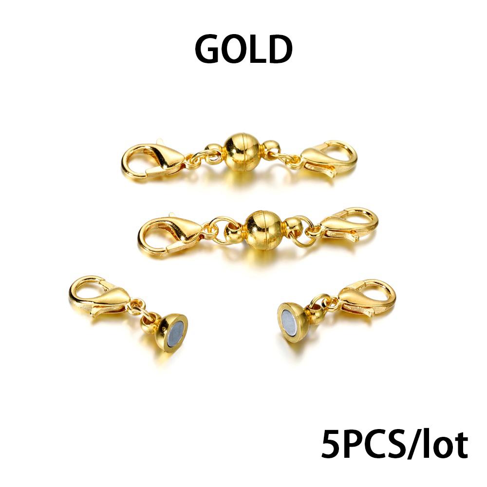 

5 шт./лот, медная магнитная застежка, комбинированная кожаная застежка-омар, браслеты, ожерелье для DIY, принадлежности для изготовления ювелирных изделий 6mm