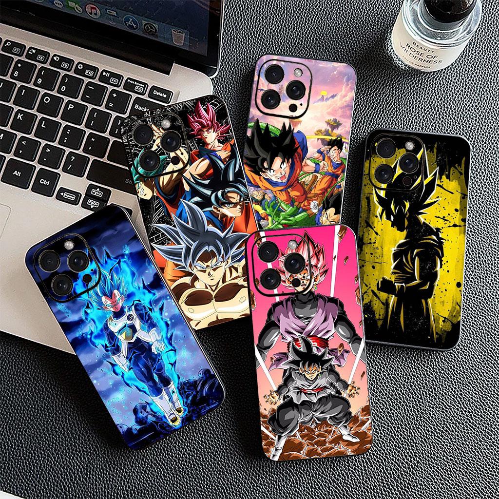 for Motorola Moto G86 G57 G67 G54 G24 G15 Power G13 G14 G34 G35 G45 G60 G53 G55 G64 G75 G72 Case Vegeta Dragons Balls Gokus