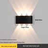 Ultra-Thin LED Waterproof Wall Light: Balcony, Hallway, Staircase, Corridor Spotlight with Colorful Single-Head Design for Bedside or KTV.