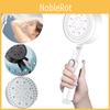 Abs Handheld Showerhead With Powerful Water Pressure And Five Spray Modes For Bathroom