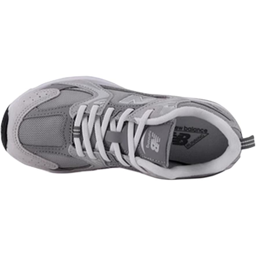 New Balance 530 Kids Grey Low Top Casual Shoes Fabric Comfortable GR530CK