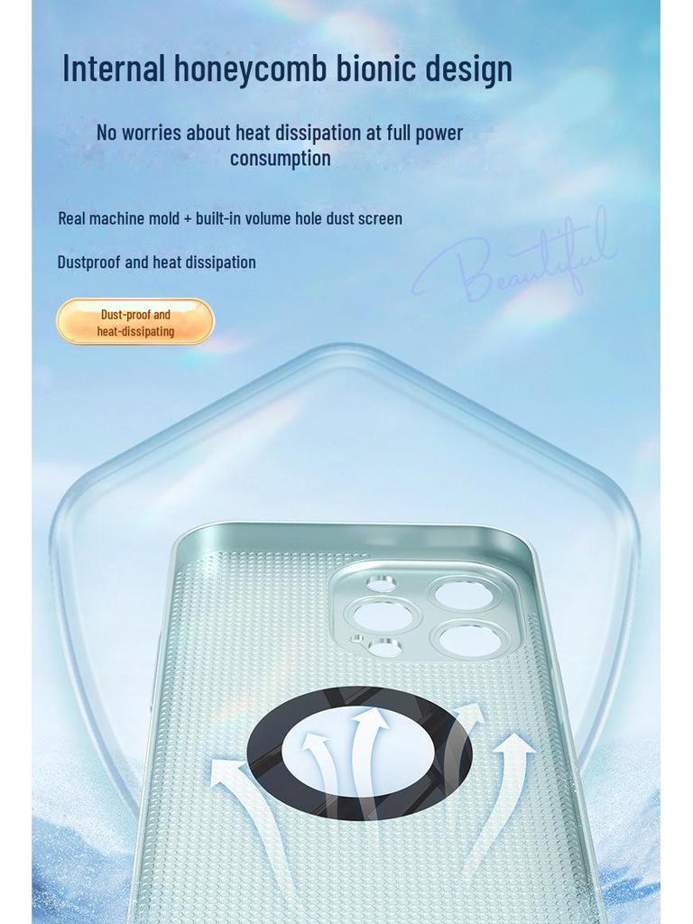 Apple 15/14 ProMax & 13 Magnetic Full Package Hard Shell Phone Case