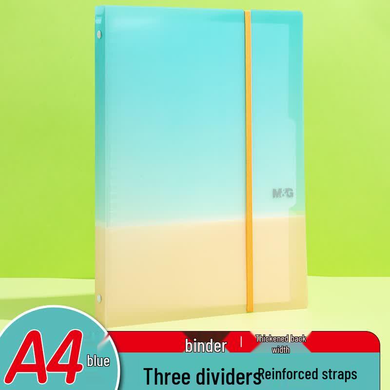 M&G A4 Strong Single Clip File Folder