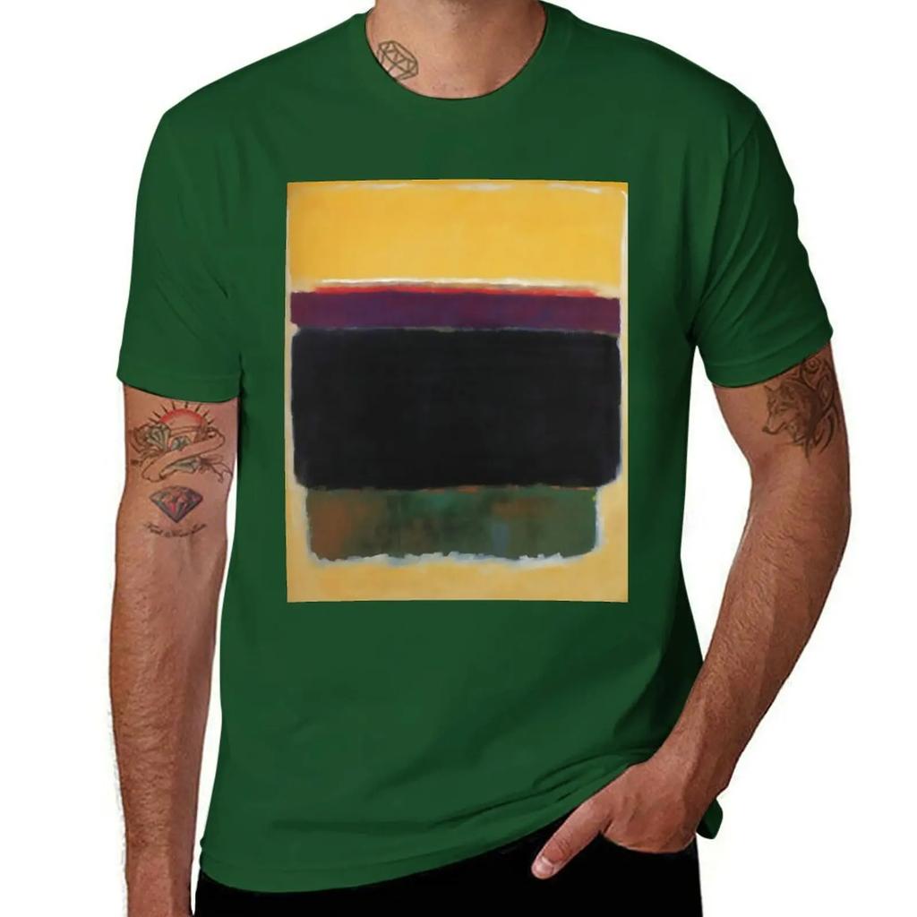 Mark Rothko TShirt animal prinfor boys basketball graphic tees cute clothes designer shirts sweat shirts men