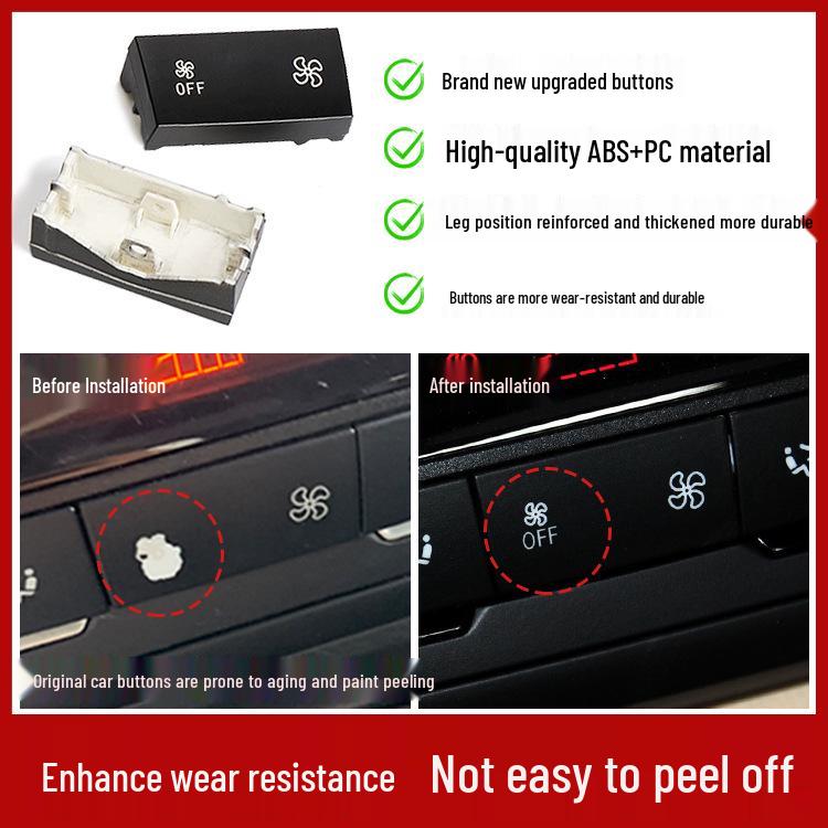 BMW Console Fan Speed Buttons for 1, 2, 3, 4 Series F30 F35 (118i 325li)
