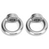 2pcs Eye Nuts Stainless Steel Lift for Ocean Industry Yachts Speedboats Motor Boats Passenger
