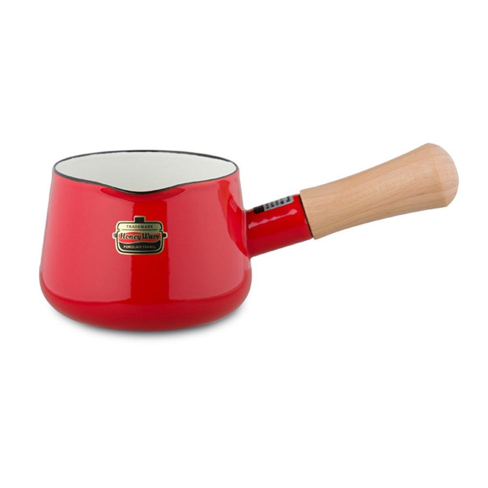 

Fuji Horo Milk Pan, Red, 4.7 inches (12 cm), Solid SD-12M R