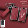 Jaguar Car Key Case: Compatible with 23 XFL, XEL, F-Pace, E-Pace, XJL, F-Type - Stylish Metal Shell and Buckle for Men.