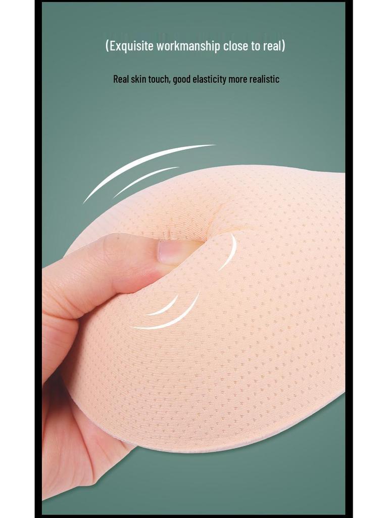 Lightweight Natural Sea Sponge Mastectomy Bra Pad for Post-Surgery Comfort