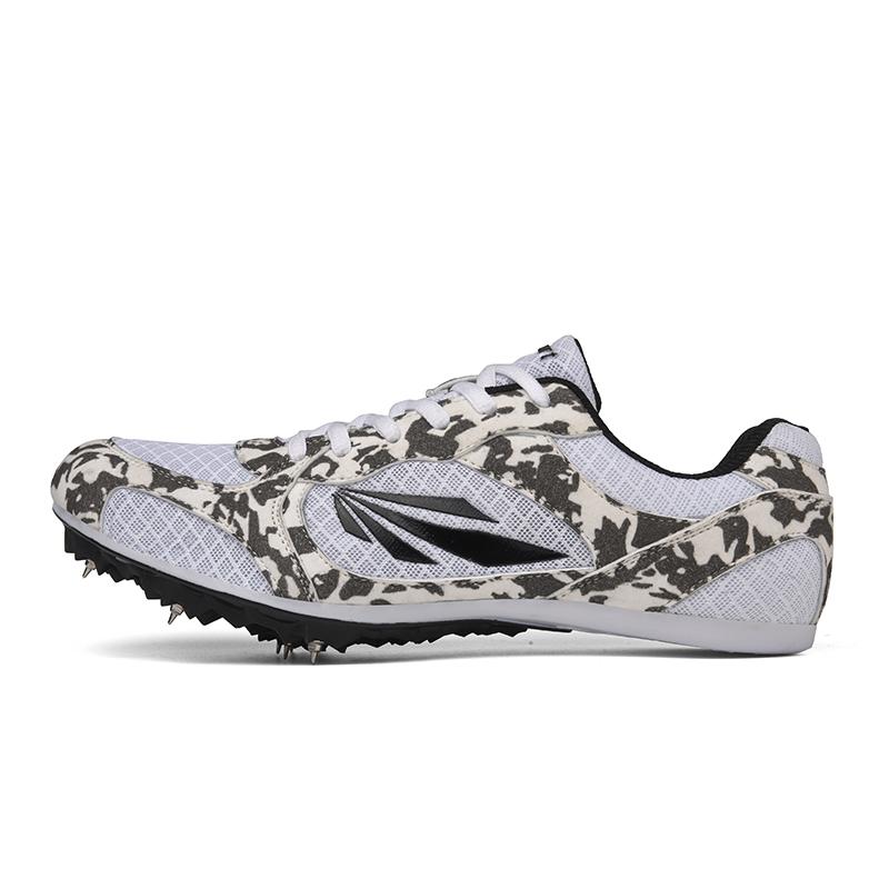 

Высококачественные новые мужские и женские кроссовки для легкой атлетики, дышащие нескользящие шипованные кроссовки для улицы, профессиональные кроссовки EU36 белый