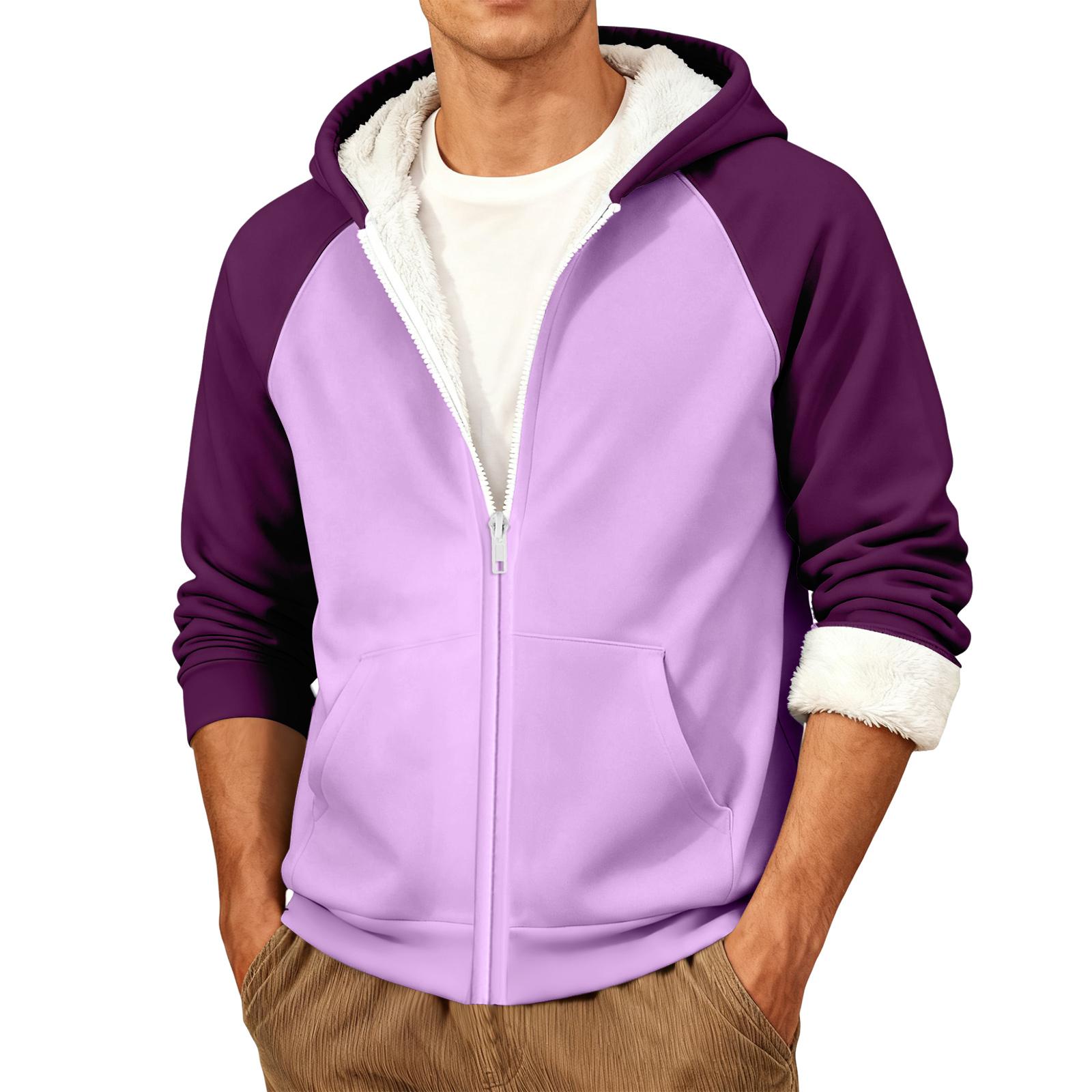 

Men s Casual Warm Hooded Jacket XL