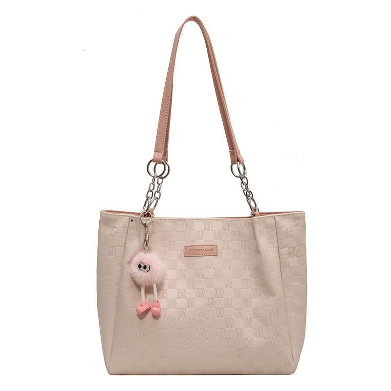Today's popular large-capacity commuter big bag women's new high-end sense versatile fashion student shoulder tote bag
