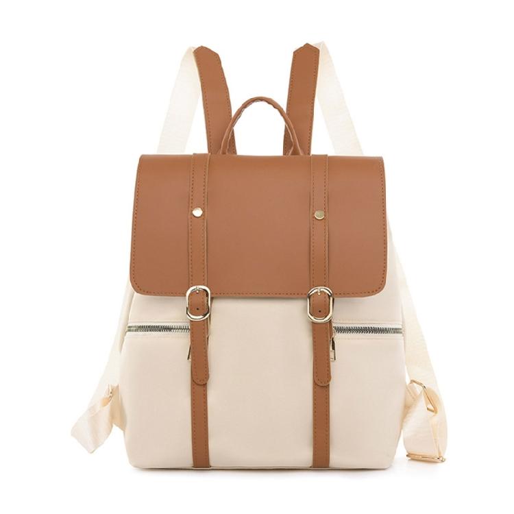 

Large Capacity School Backpack College Laptop Backpacks School Bag for Women білий