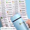 Waterproof & Tear-Resistant Name Stickers for Kids - Self-Adhesive, Transparent, Perfect for Kindergarten To First Grade