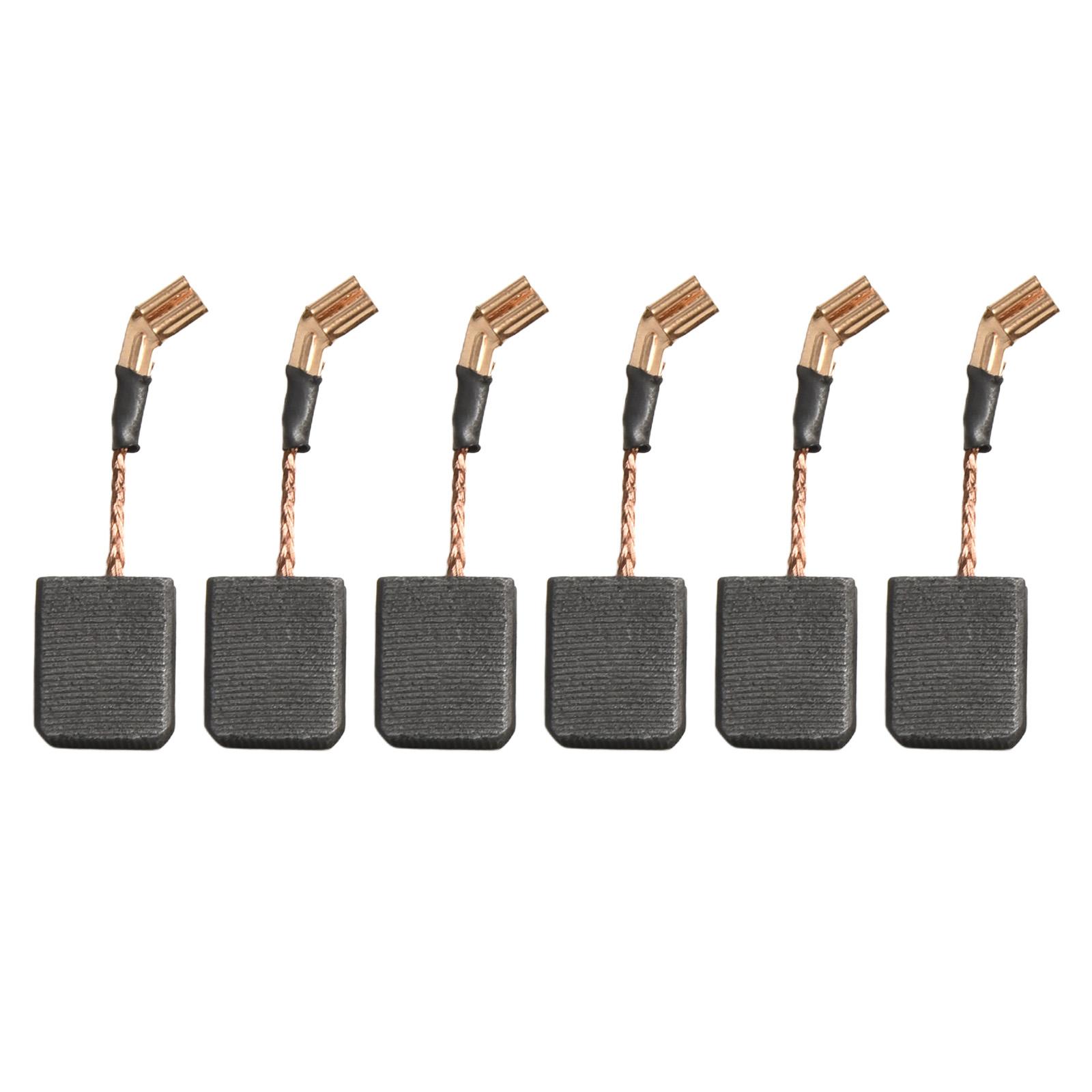 

Replacement Pack of Six Carbon Brushes Designed to Fit For N257540 for Use in Multiple Grinder Types including the DWEs China Mainland