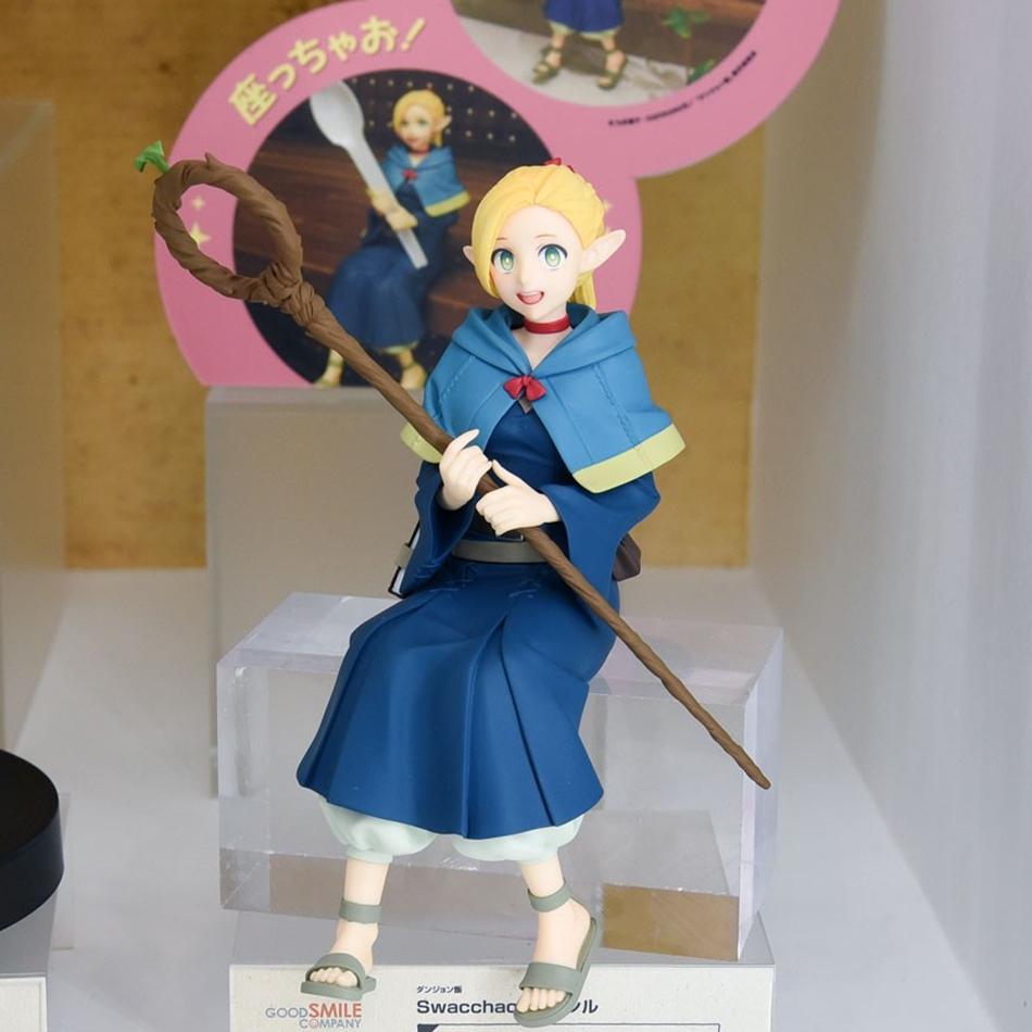 14cm Good Smile Original Delicious In Dungeon GSC Meshi Marcille Laios Raiosu Anime Action Figure Noodle Stopper Model Toys Gift
