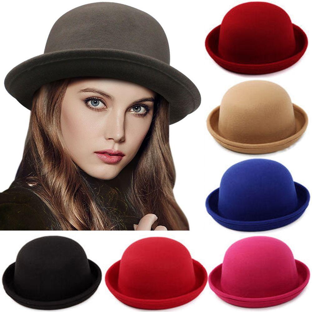 Warm Vintage Not Deformed Beanie Cap Fedora Beret Felt Hat Floppy Bowler
