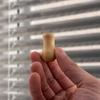 Amazing Drapery Hardware 6 Natural Stained Wood Cord Tassels in Vase Shape for Wood Blind and Roman Shade Pull Cords - Rustic Window Treatment